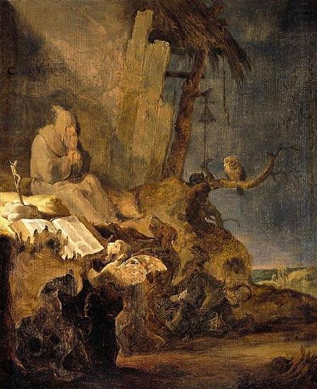 Cornelis Saftleven The Temptation of St Anthony china oil painting image